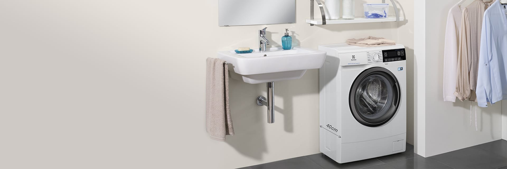 Electrolux compact washing machine